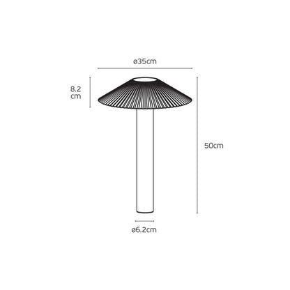 VK Light Amelie LED-stolpelampe IP65