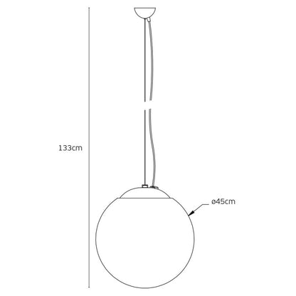 VK Light Bala LED-pendel IP54