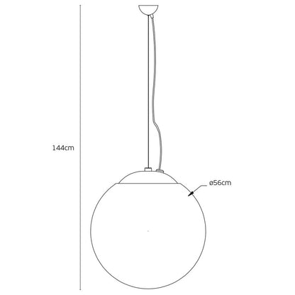 VK Light Bala LED-pendel IP54