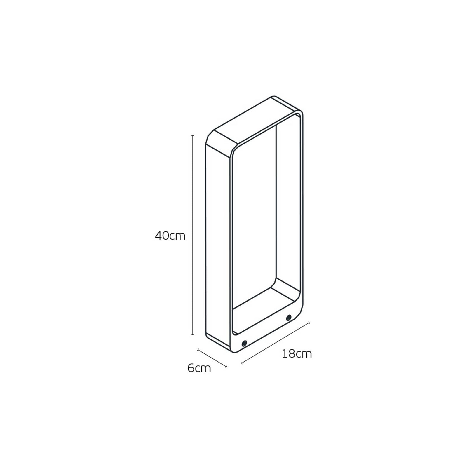 VK Light Brace LED-stolpelampe IP65