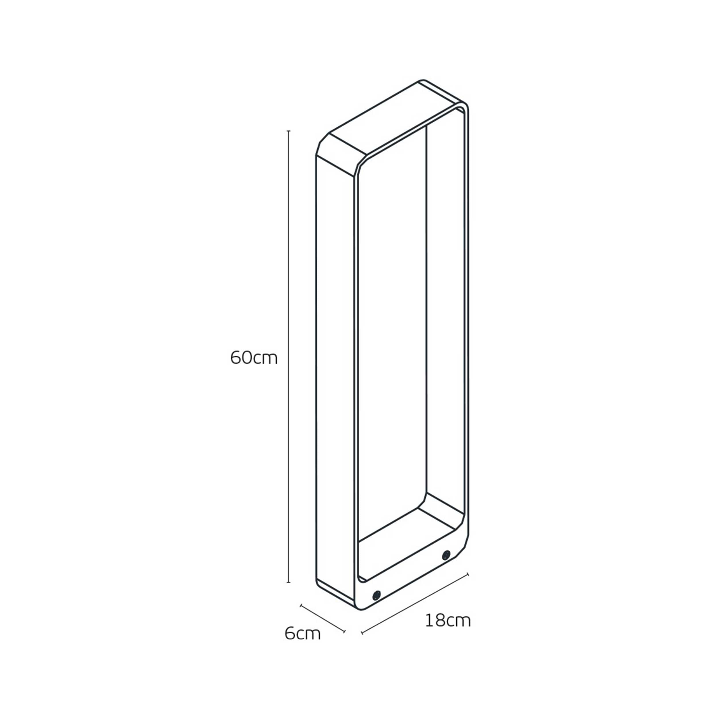 VK Light Brace LED-stolpelampe IP65