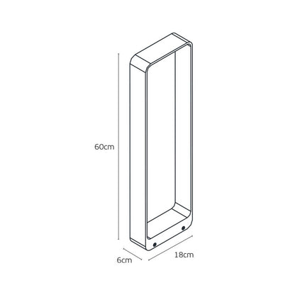 VK Light Brace LED-stolpelampe IP65