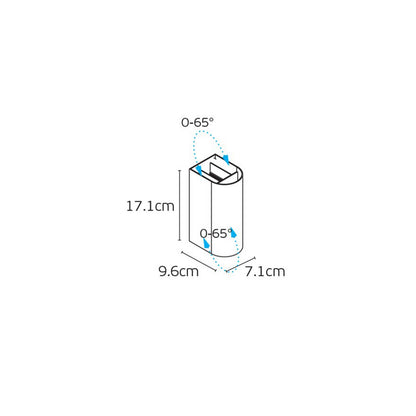 VK Light Tod LED-væglampe IP65