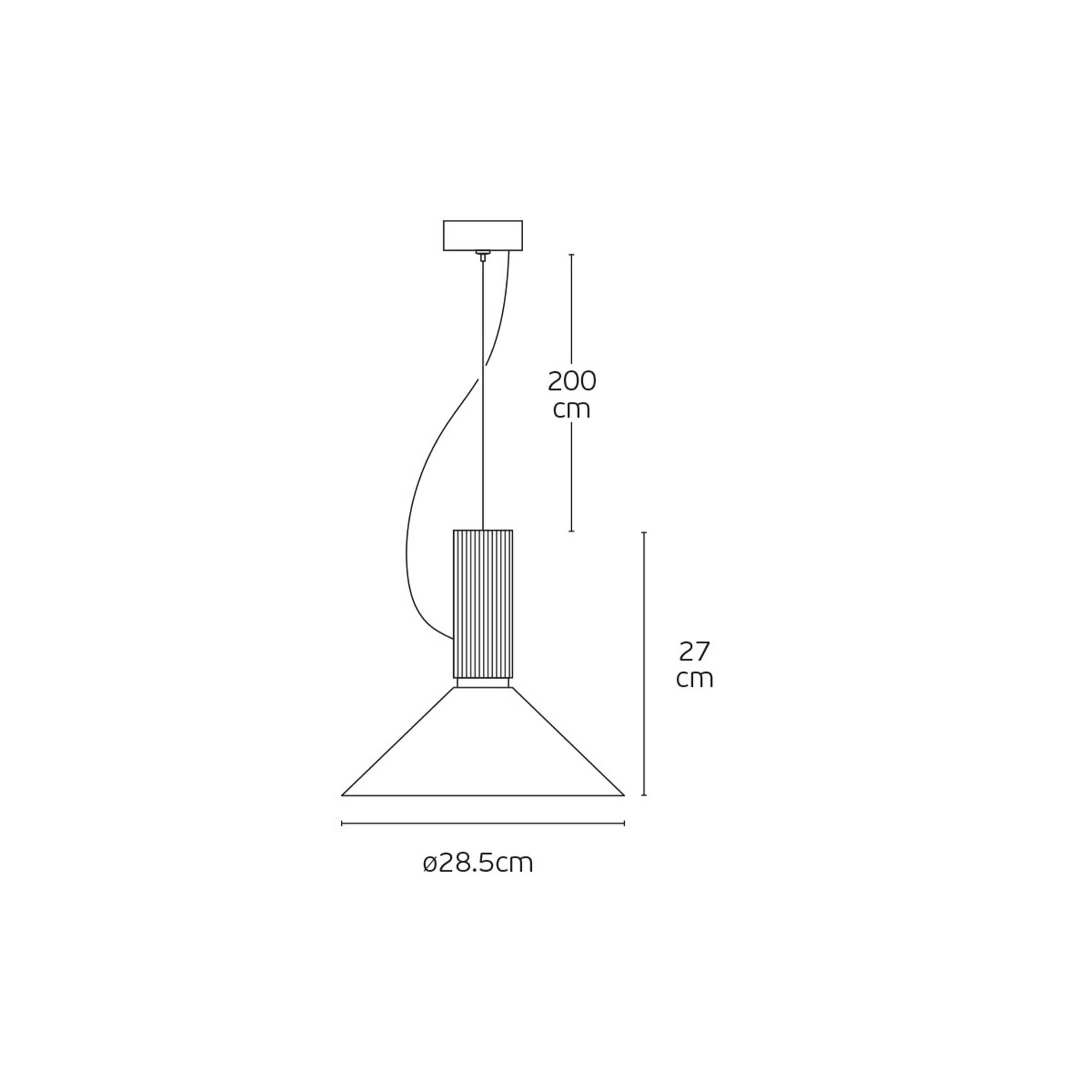 VK Light Halo E27 pendel