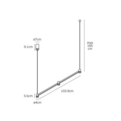 VK Light Iris LED pendel