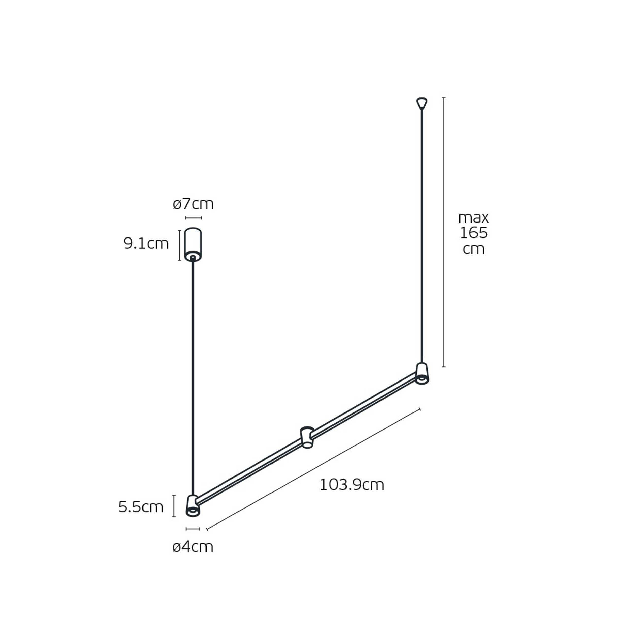 VK Light Iris LED pendel