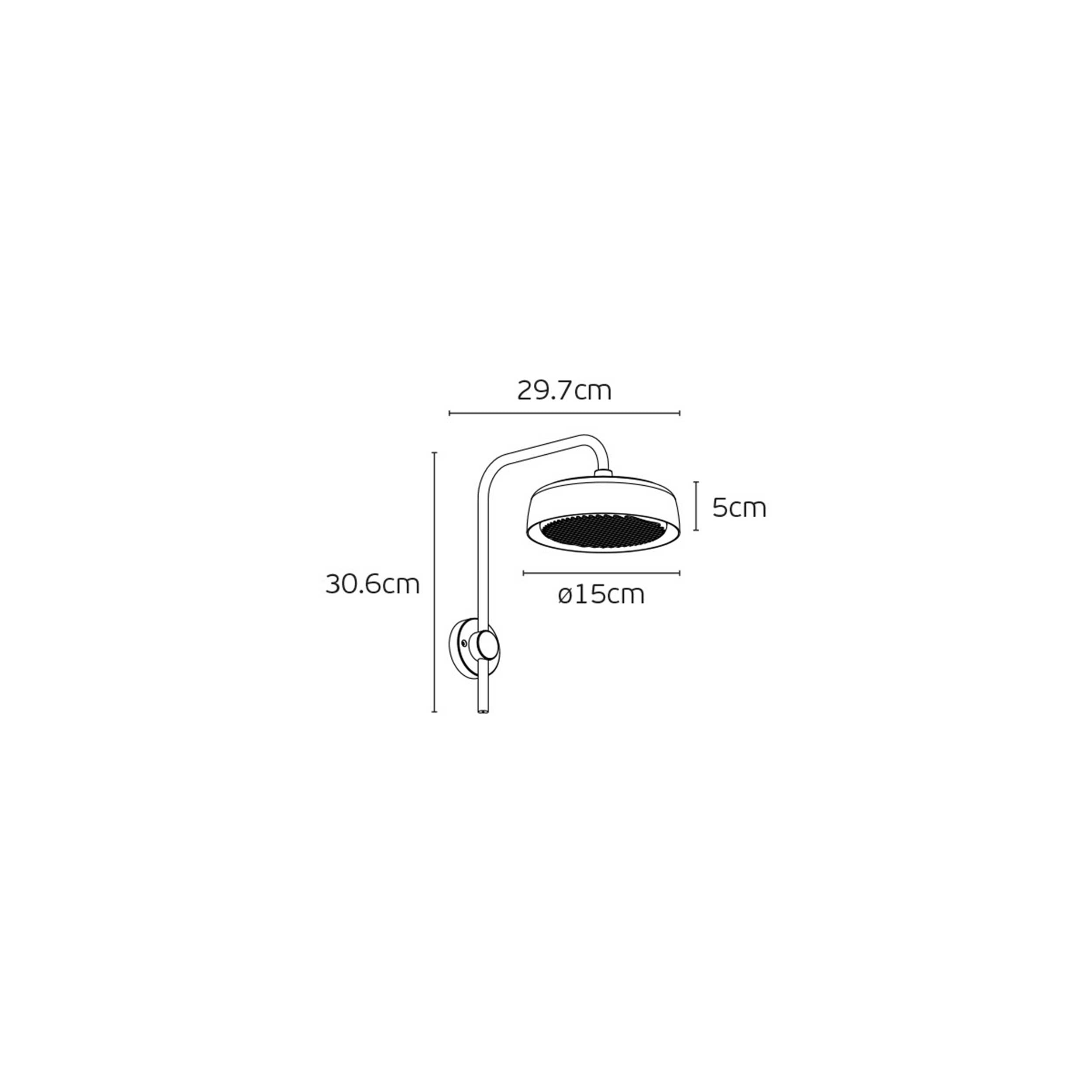 VK Light Jade LED-væglampe IP65
