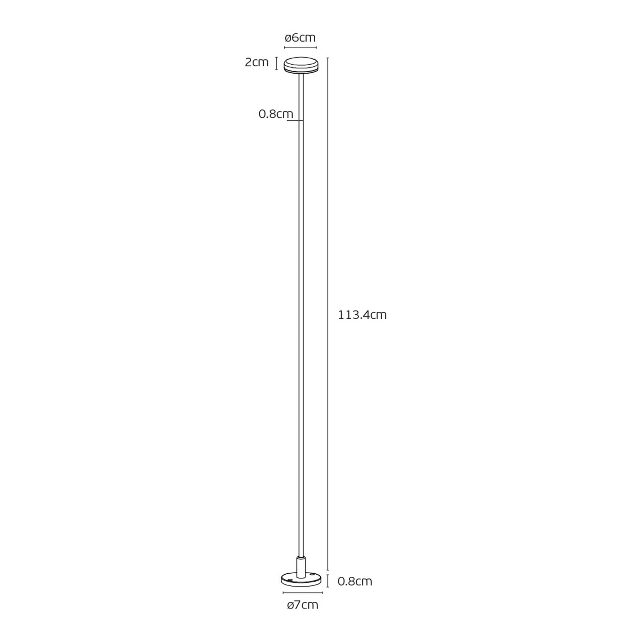 VK Light Jade LED-stolpelampe IP65