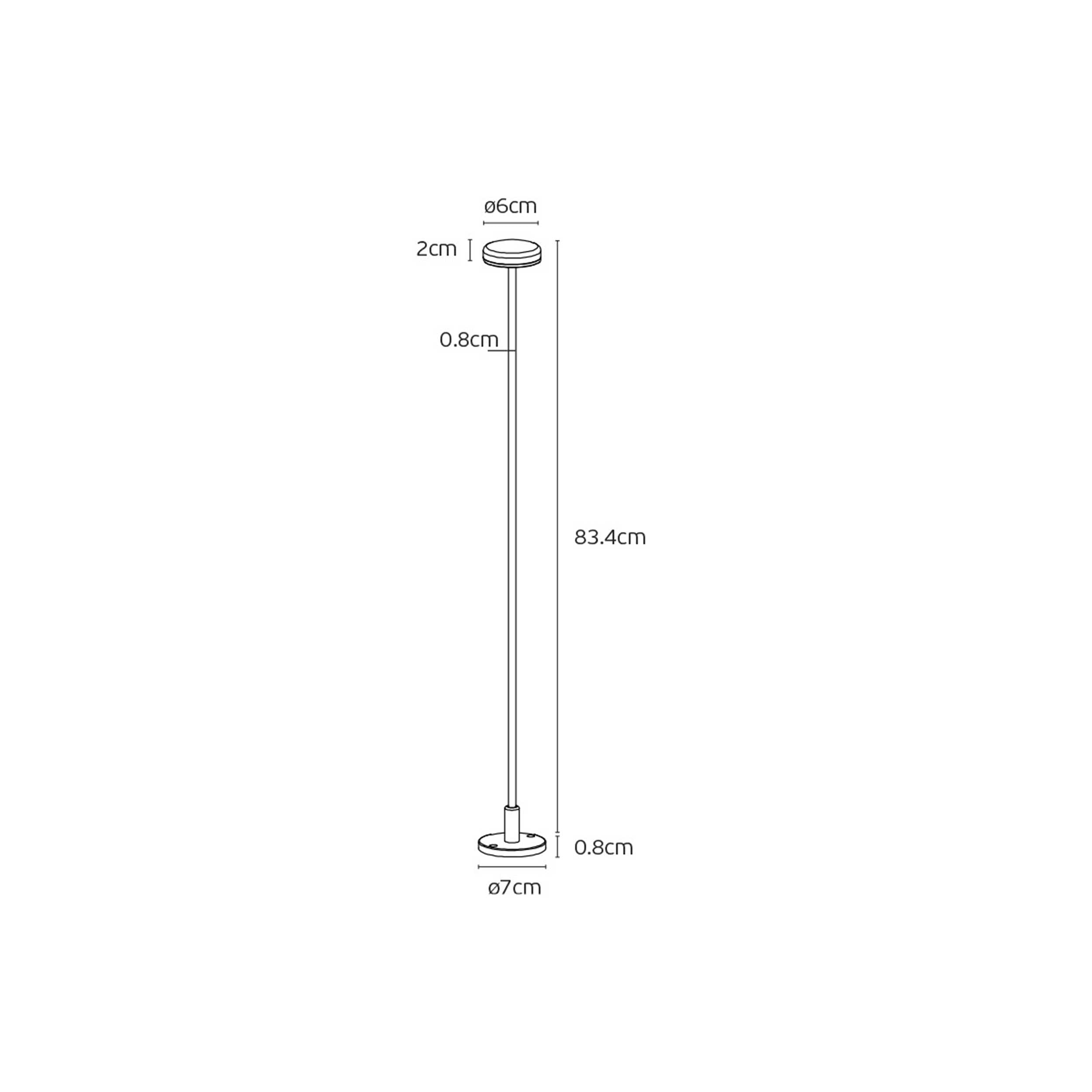 VK Light Jade LED-stolpelampe IP65