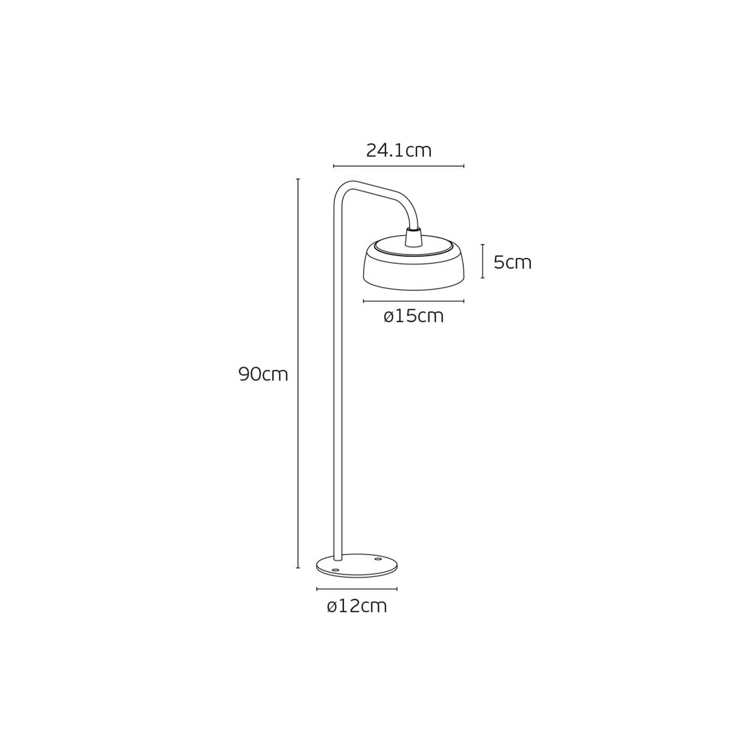 VK Light Jade LED-gulvlampe IP65