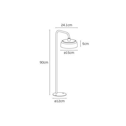 VK Light Jade LED-gulvlampe IP65