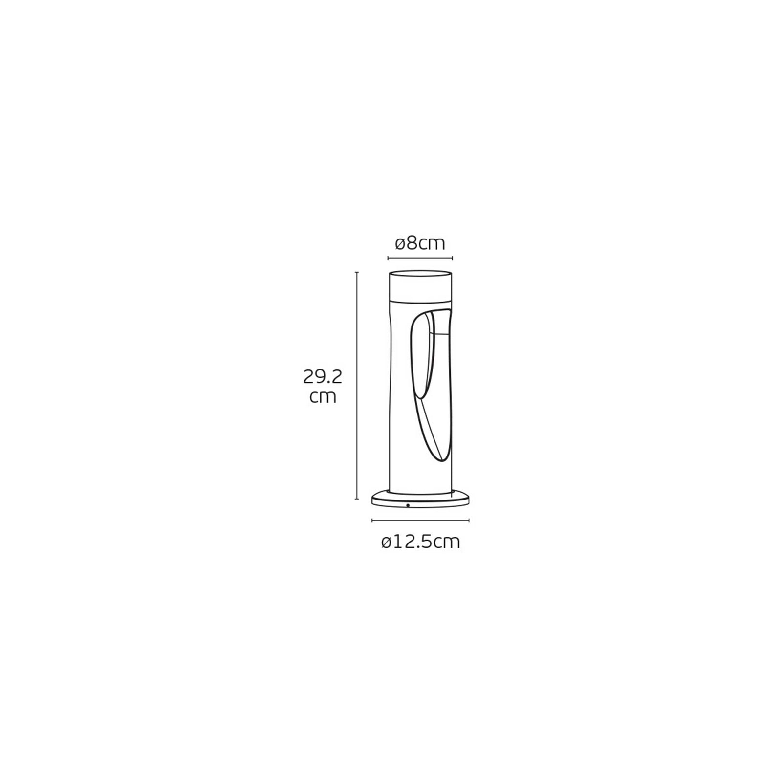 VK Light Korn II LED-stolpelampe IP65