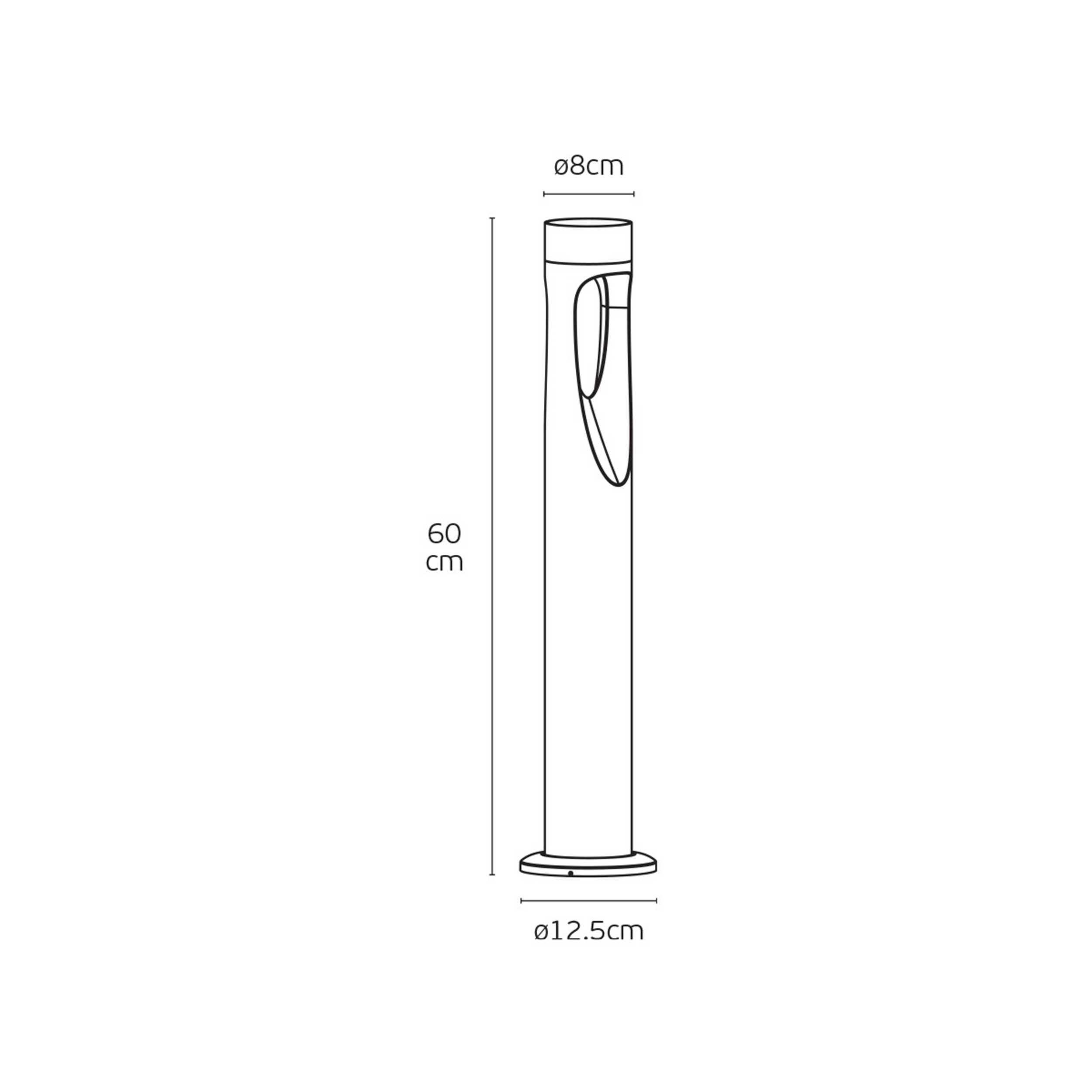 VK Light Korn II LED-stolpelampe IP65