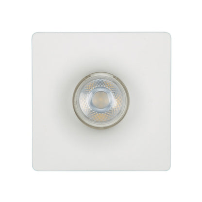 VK Light Downlight, gips-indbygget GU10-downlight, rund