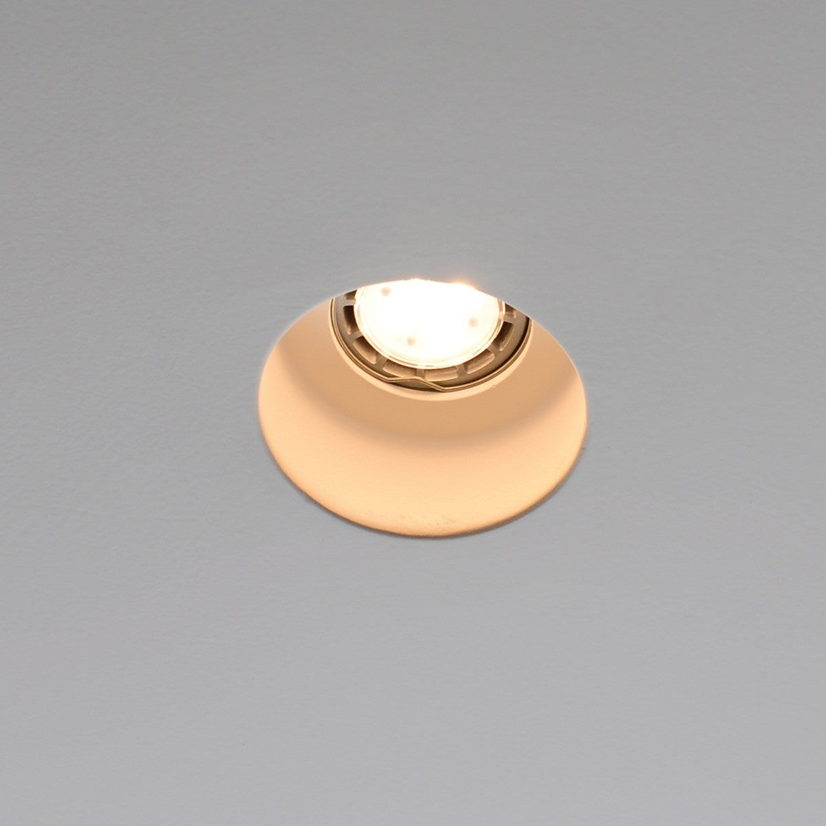 VK Light Downlight, gips-indbygget GU10-downlight, rund