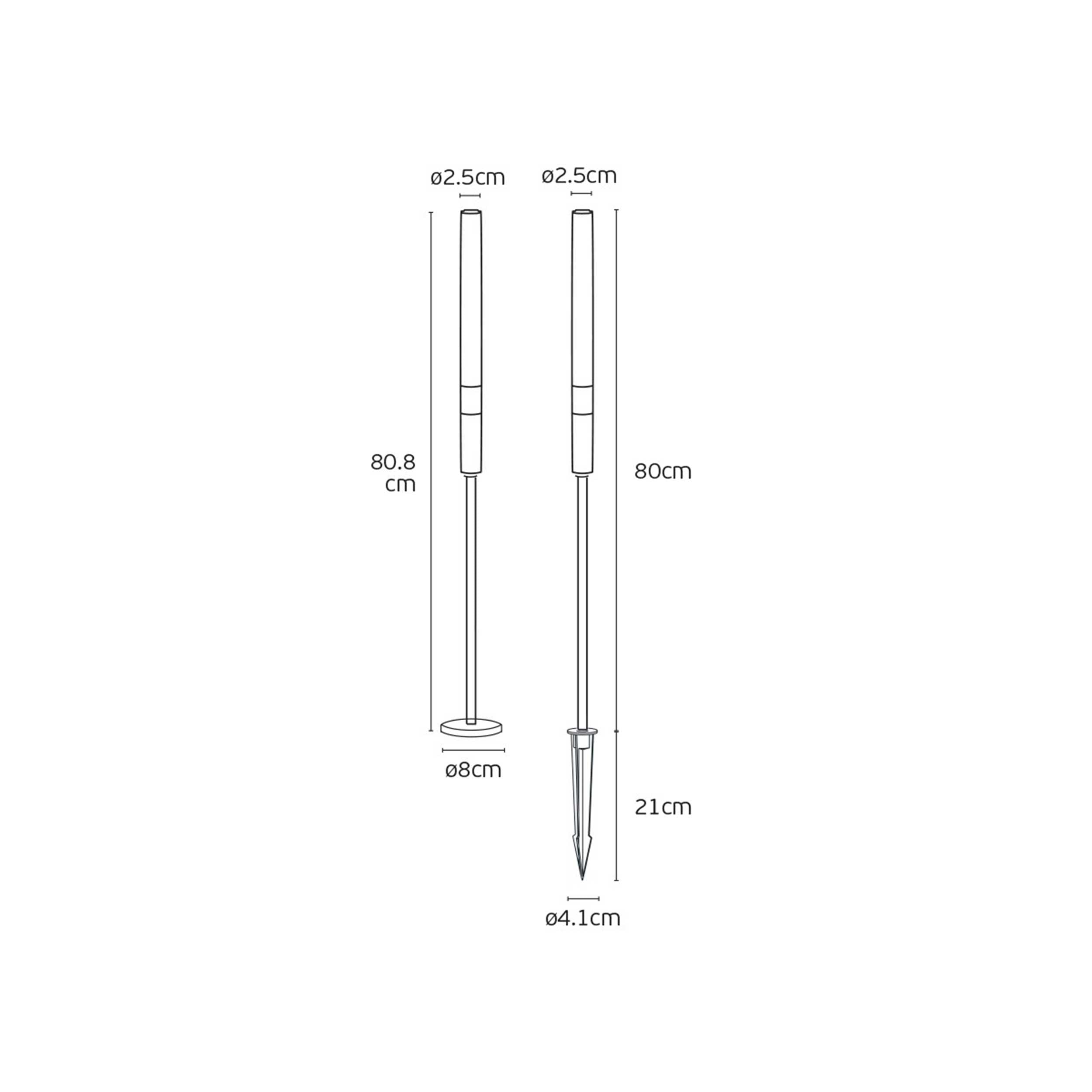 VK Light Mim LED-søjlelampe IP65