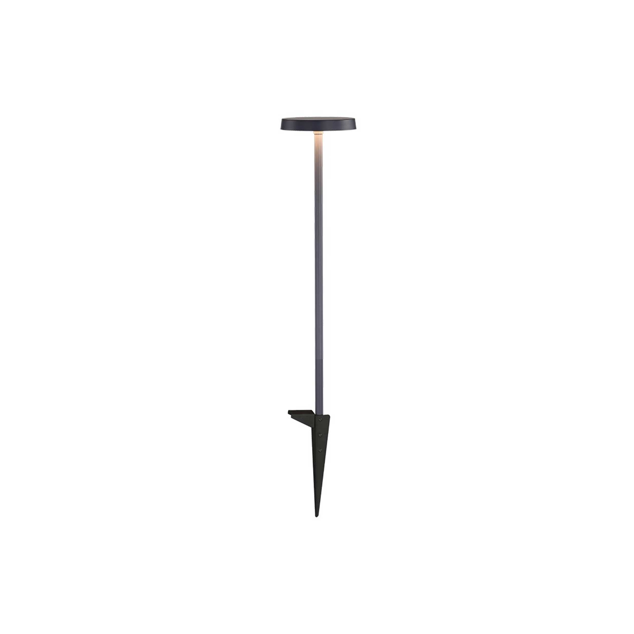 VK Light Mush LED-stolpelampe med jordspyd, IP65