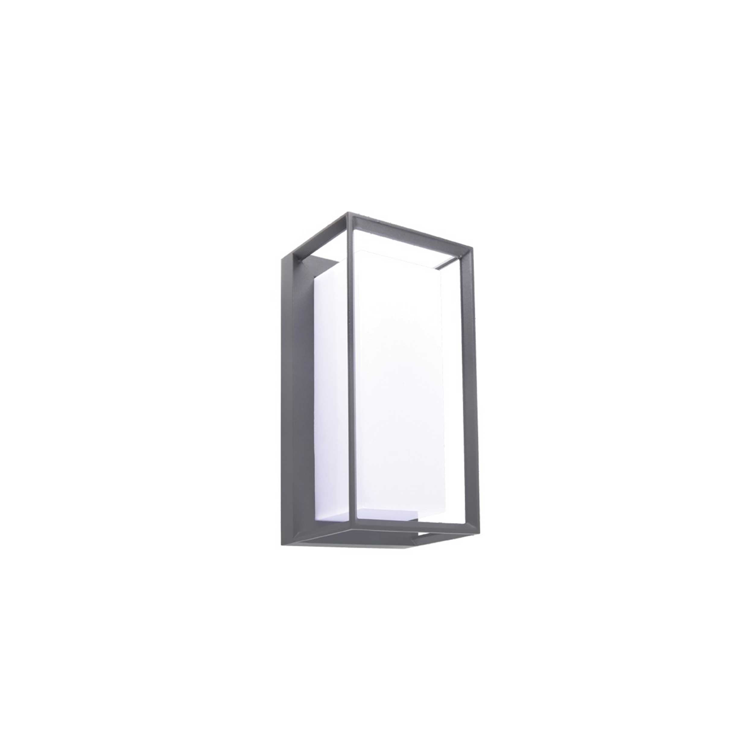 VK Light Neon LED-væglampe IP65, rektangulær