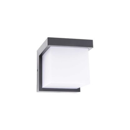 VK Light Neon LED-væglampe IP65, firkantet