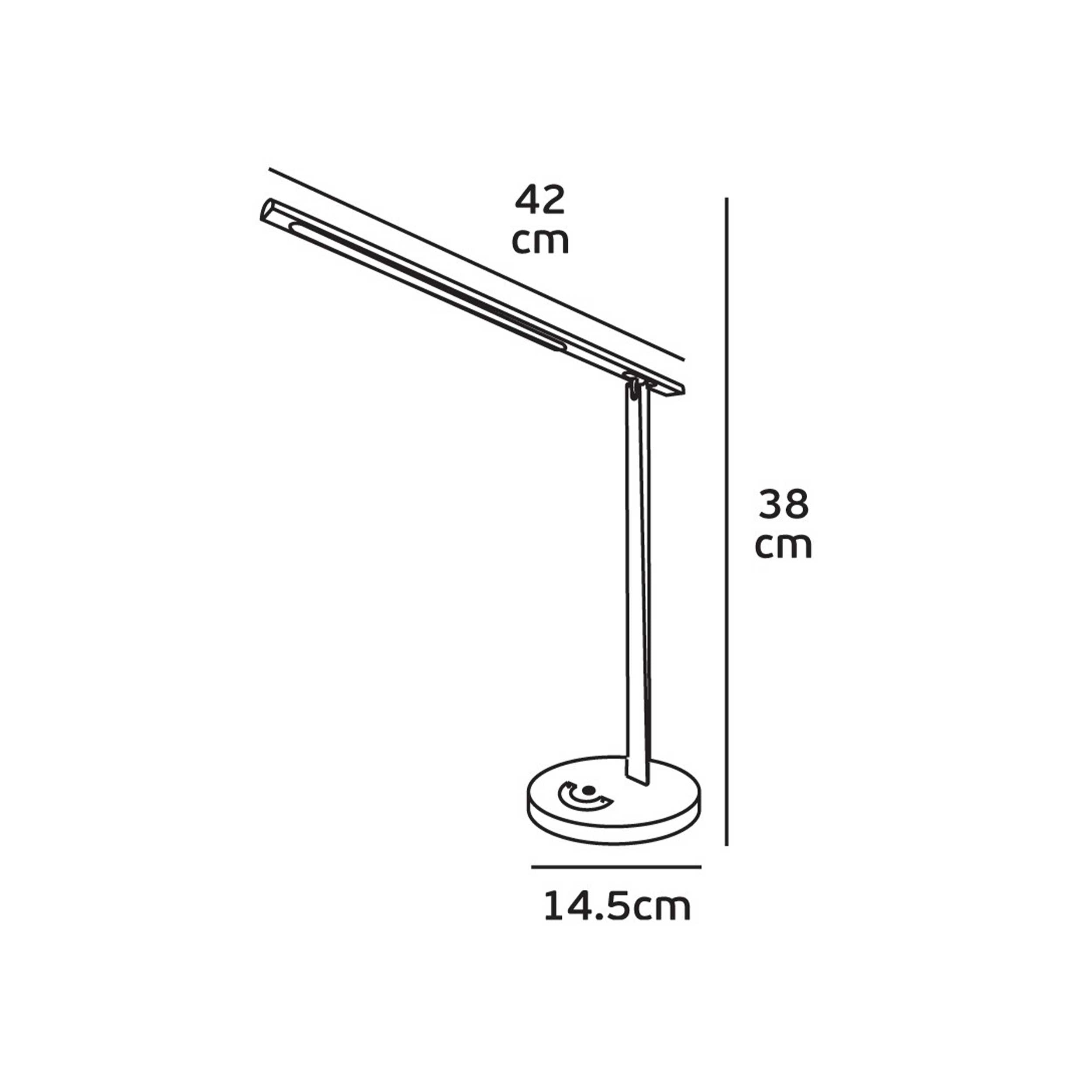 VK Light Nia LED Linear bordlampe, dæmpbar, 3CCT