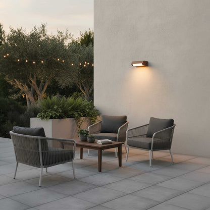 VK Light Shade LED-væglampe, drejelig, IP65