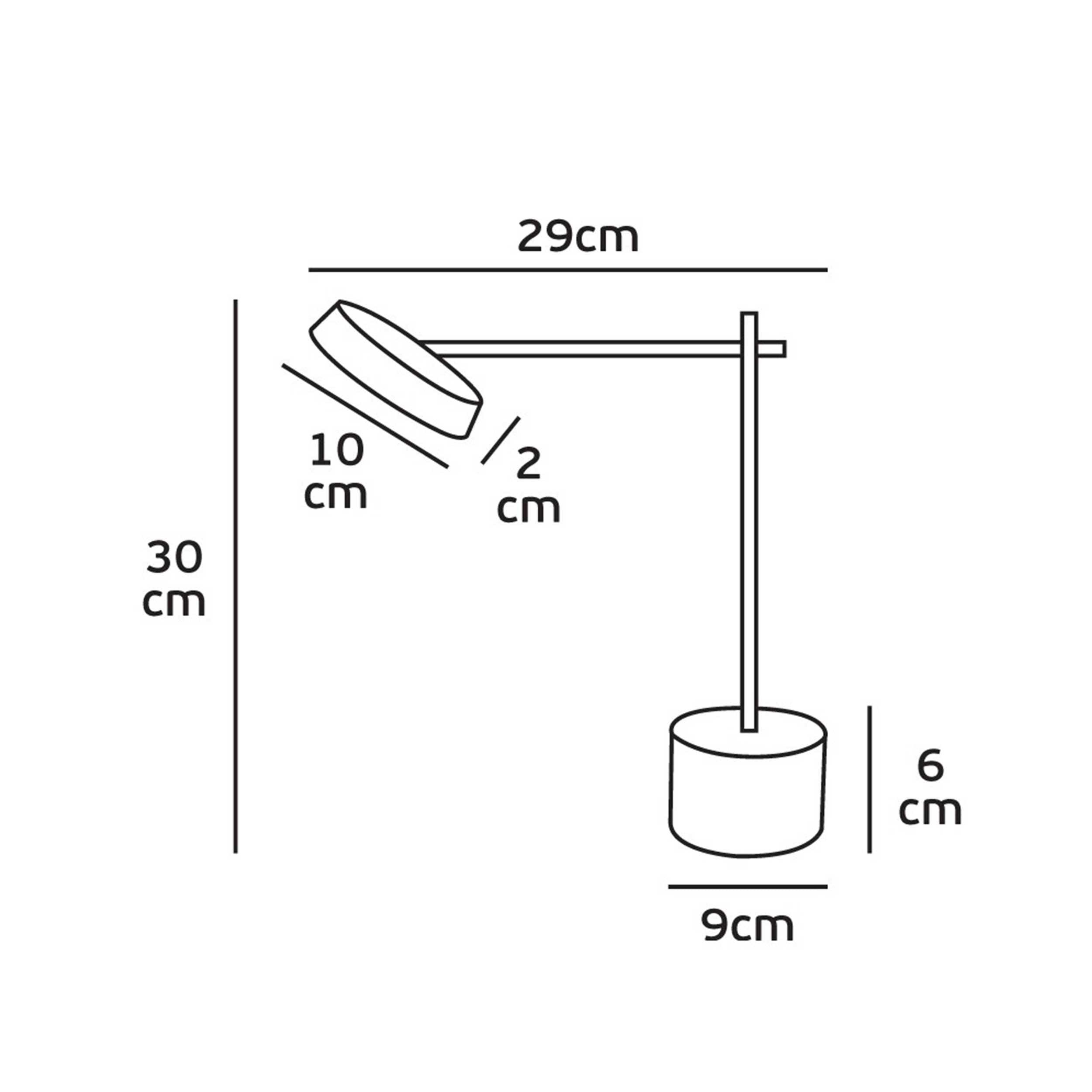 VK Light Sky LED bordlampe