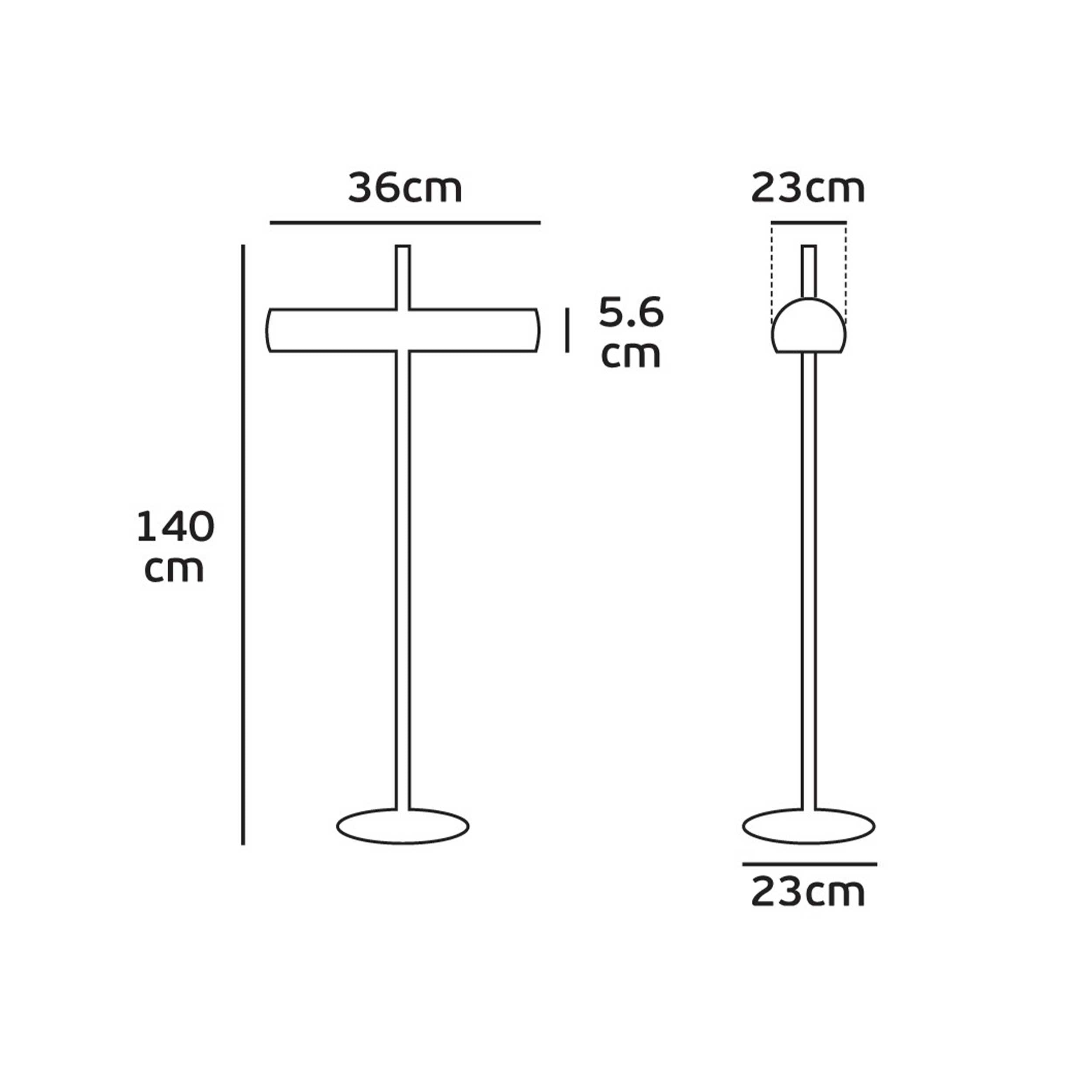 VK Light Sky E27 gulvlampe
