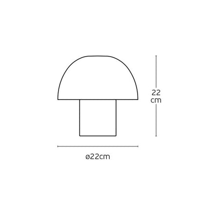 VK Light Una E27 bordlampe