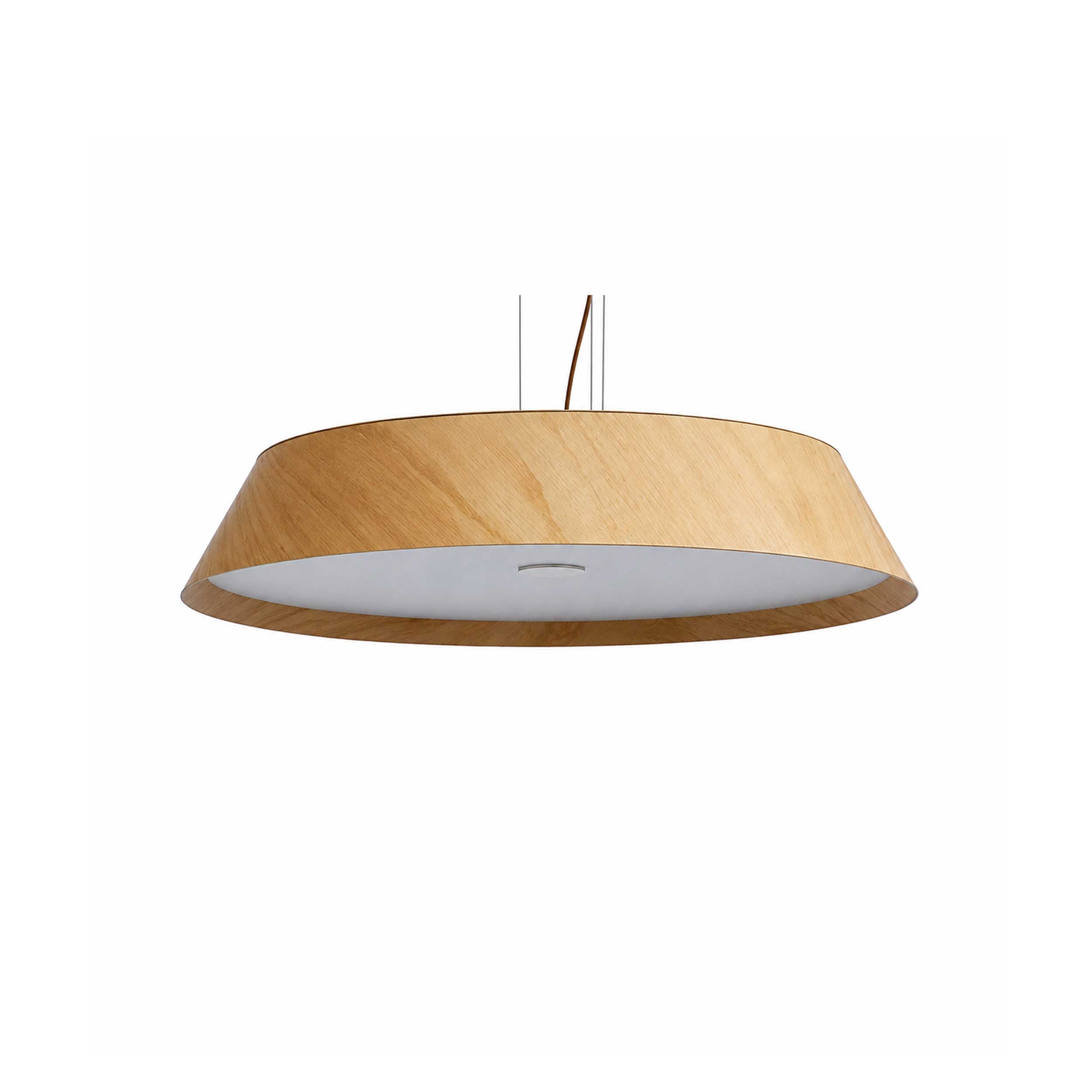 VK Light Woody LED rund pendel i træ