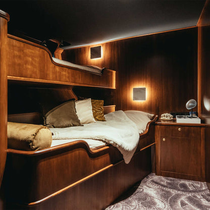 Wever and Ducré MILES LED nástěnné čtvercové svítidlo