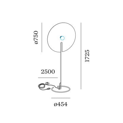Wever and Ducré MIRRO stojací svítidlo