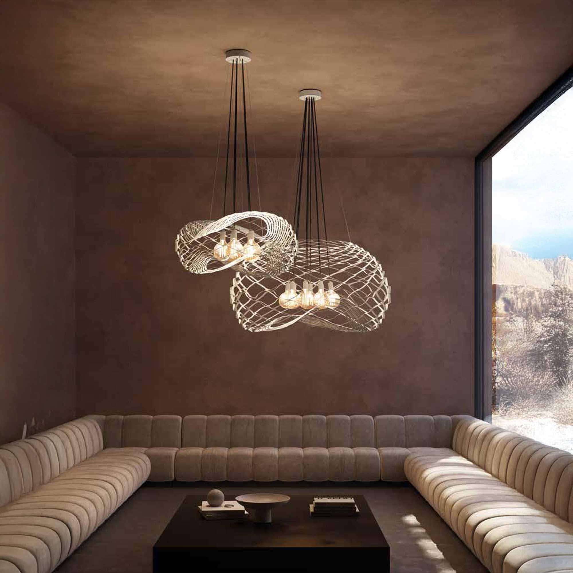 Zava Net Big E27 závěsné svítidlo