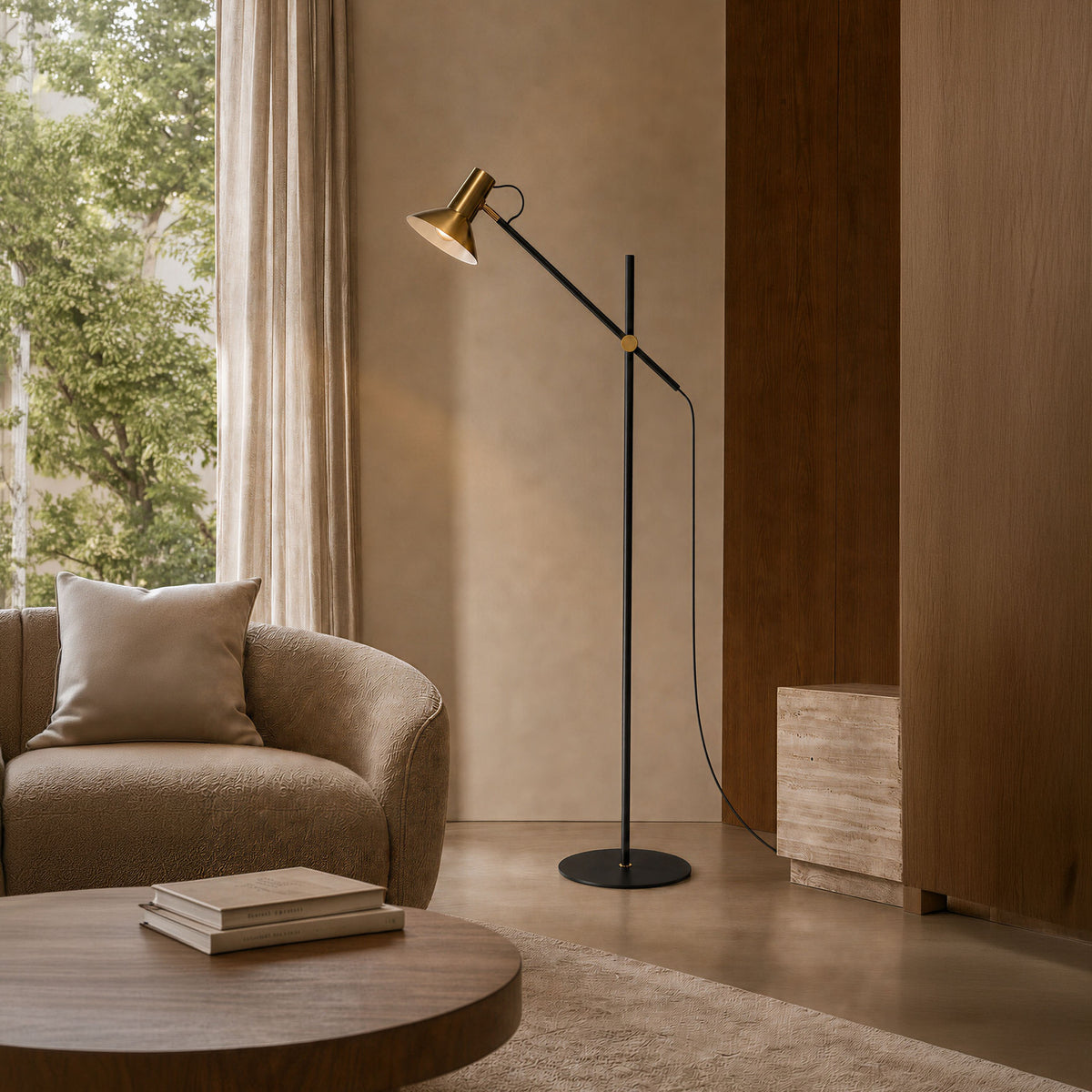 Aromas Hudo E27 gulvlampe