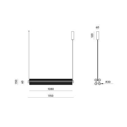 Aromas Ryst LED-pendel