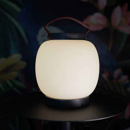 Dopo BUBBLE USB LED přenosná lampa antracitová