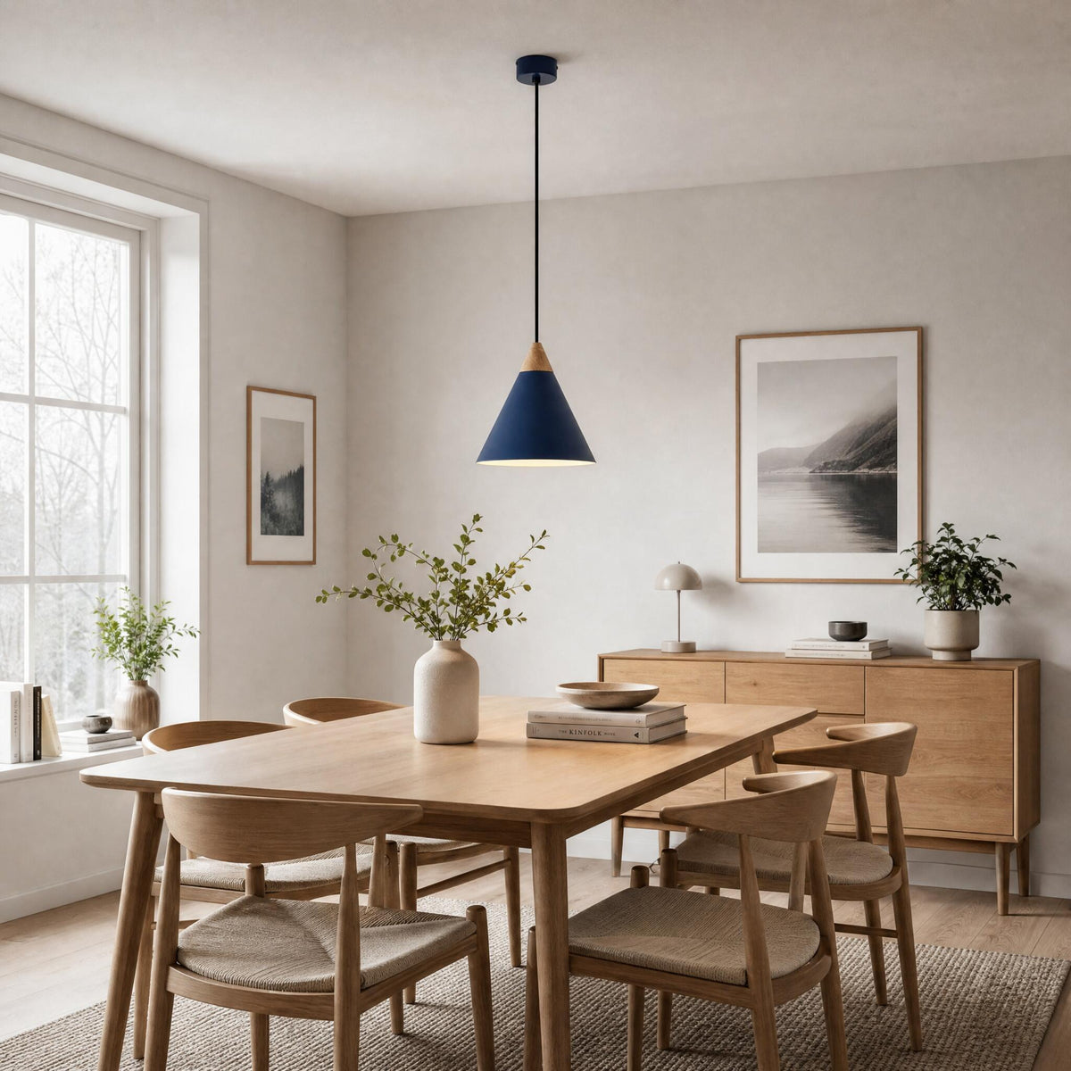 Exo Oda E27 pendel, blå