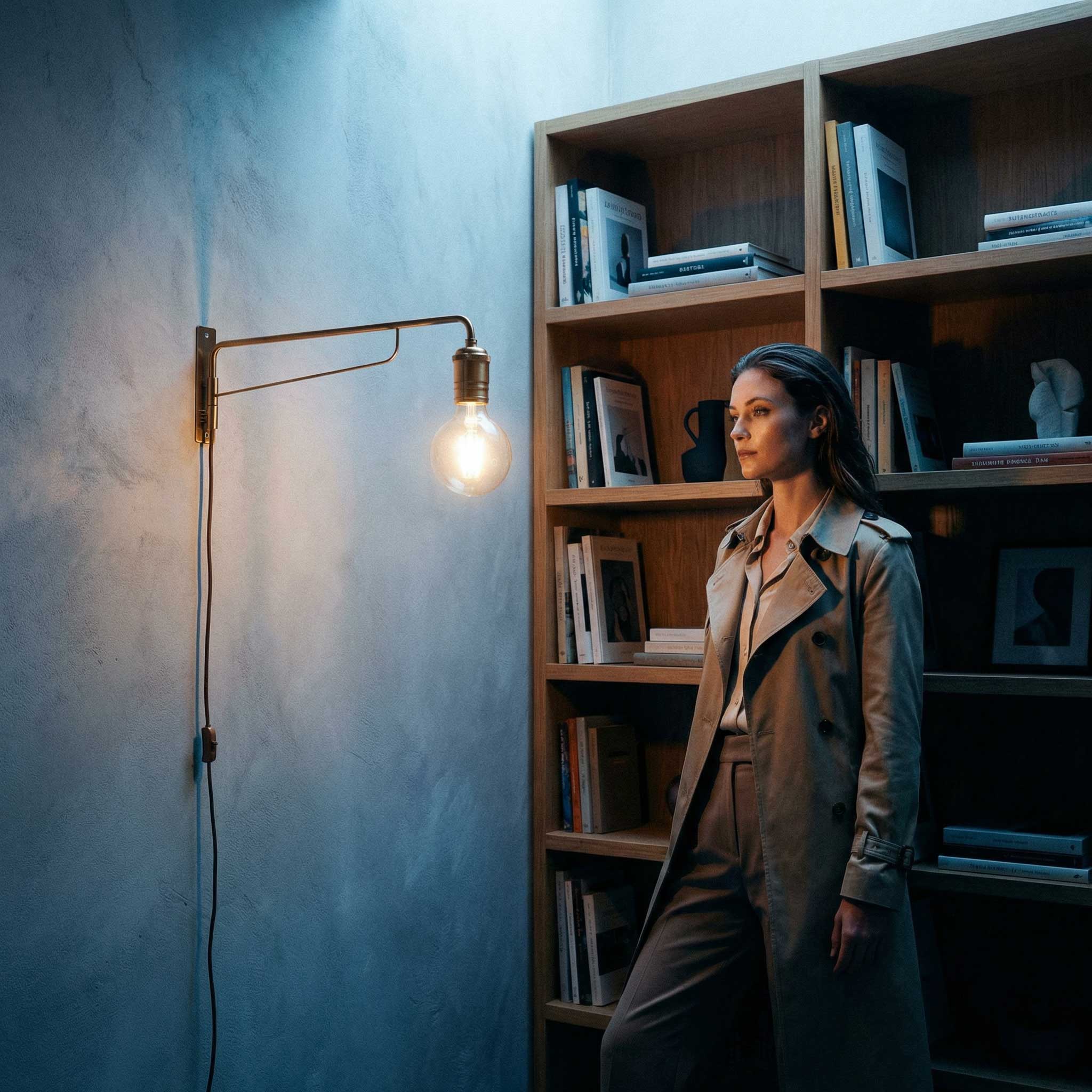 Ideal lux Triumph E27 væglampe