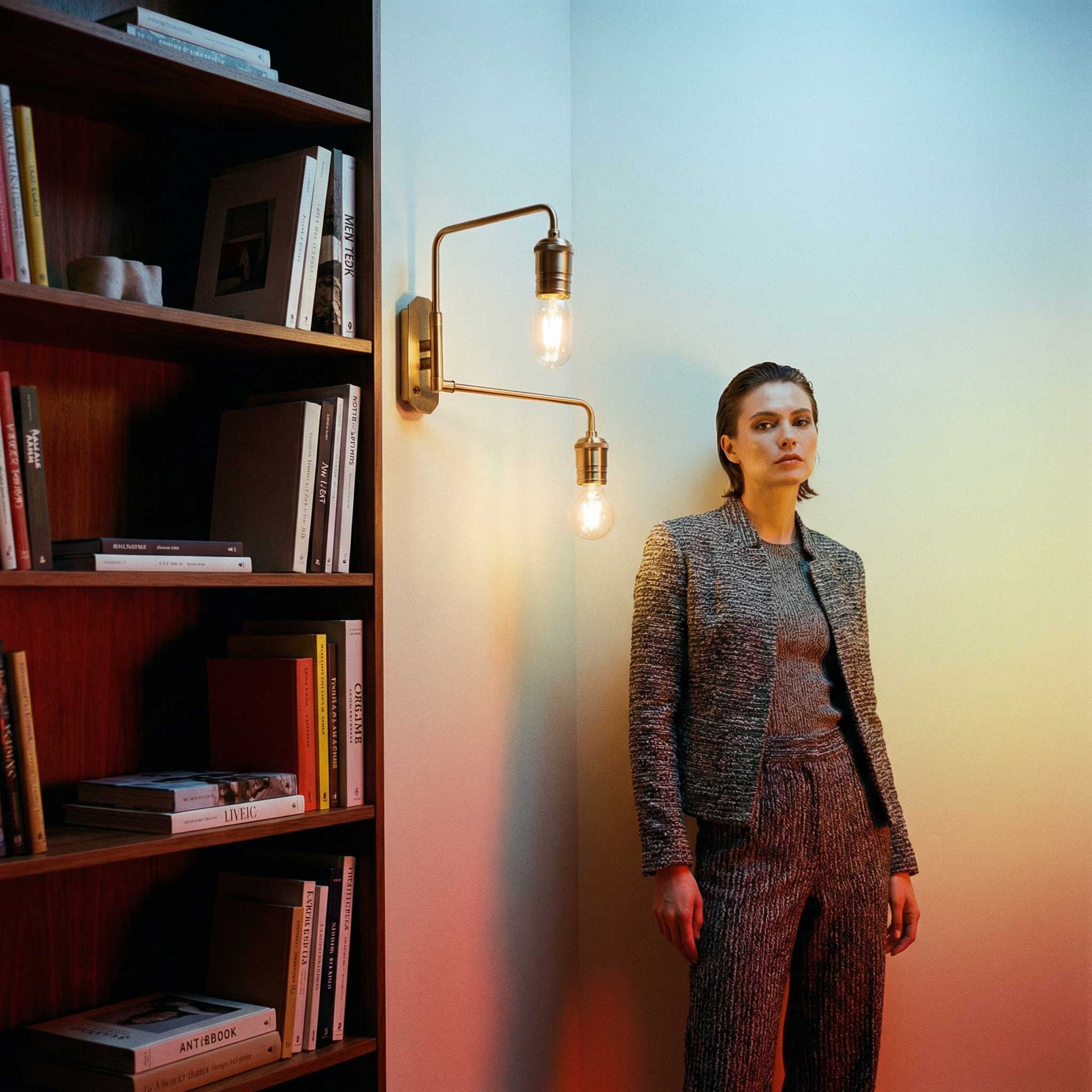 Ideal lux Triumph E27 væglampe