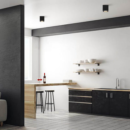 Astro Kos 85 GU10 čtvercové přisazené svítidlo IP65