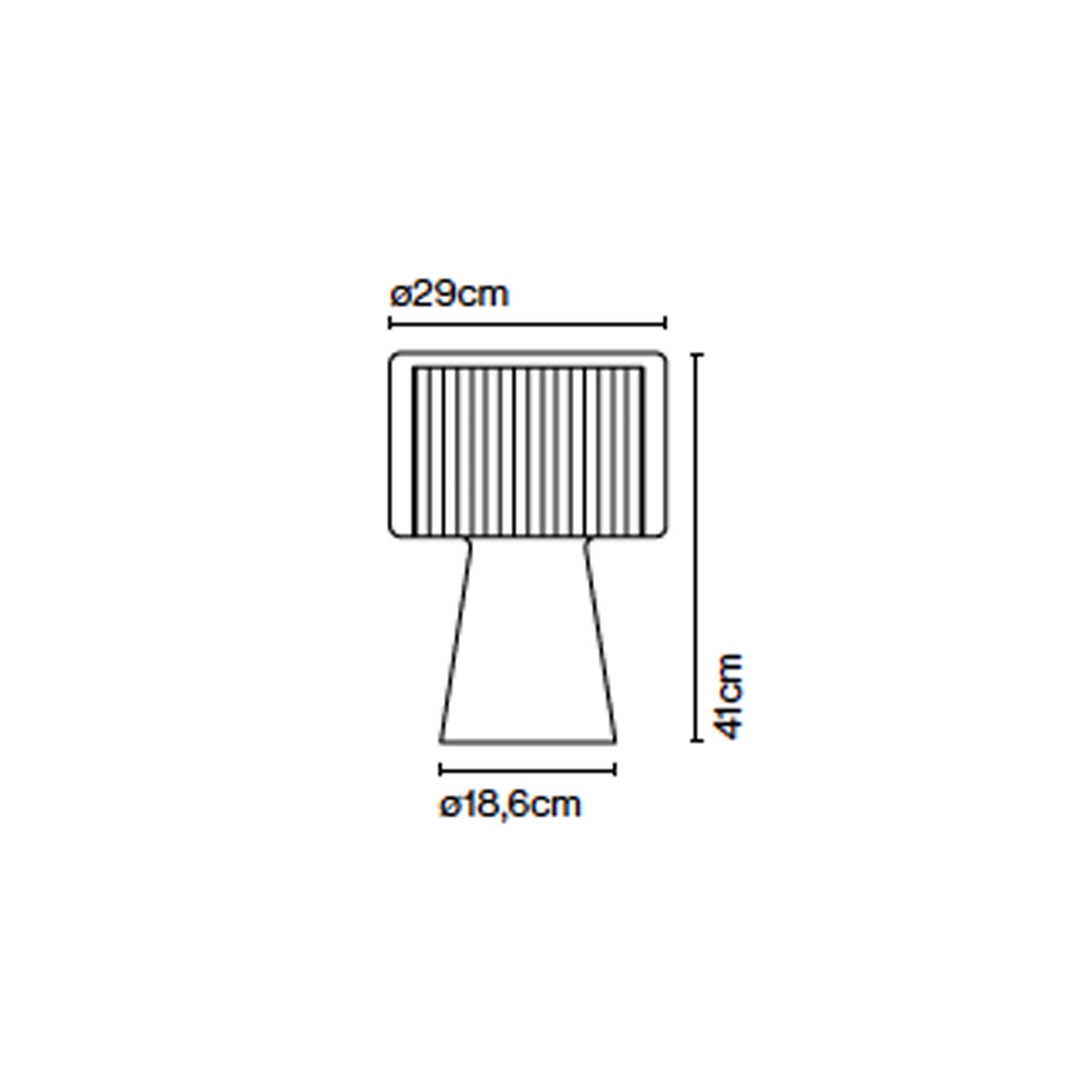 Marset Mercer E27 bordlampe