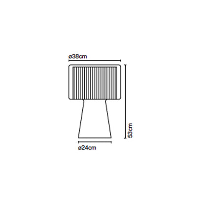 Marset Mercer E27 bordlampe