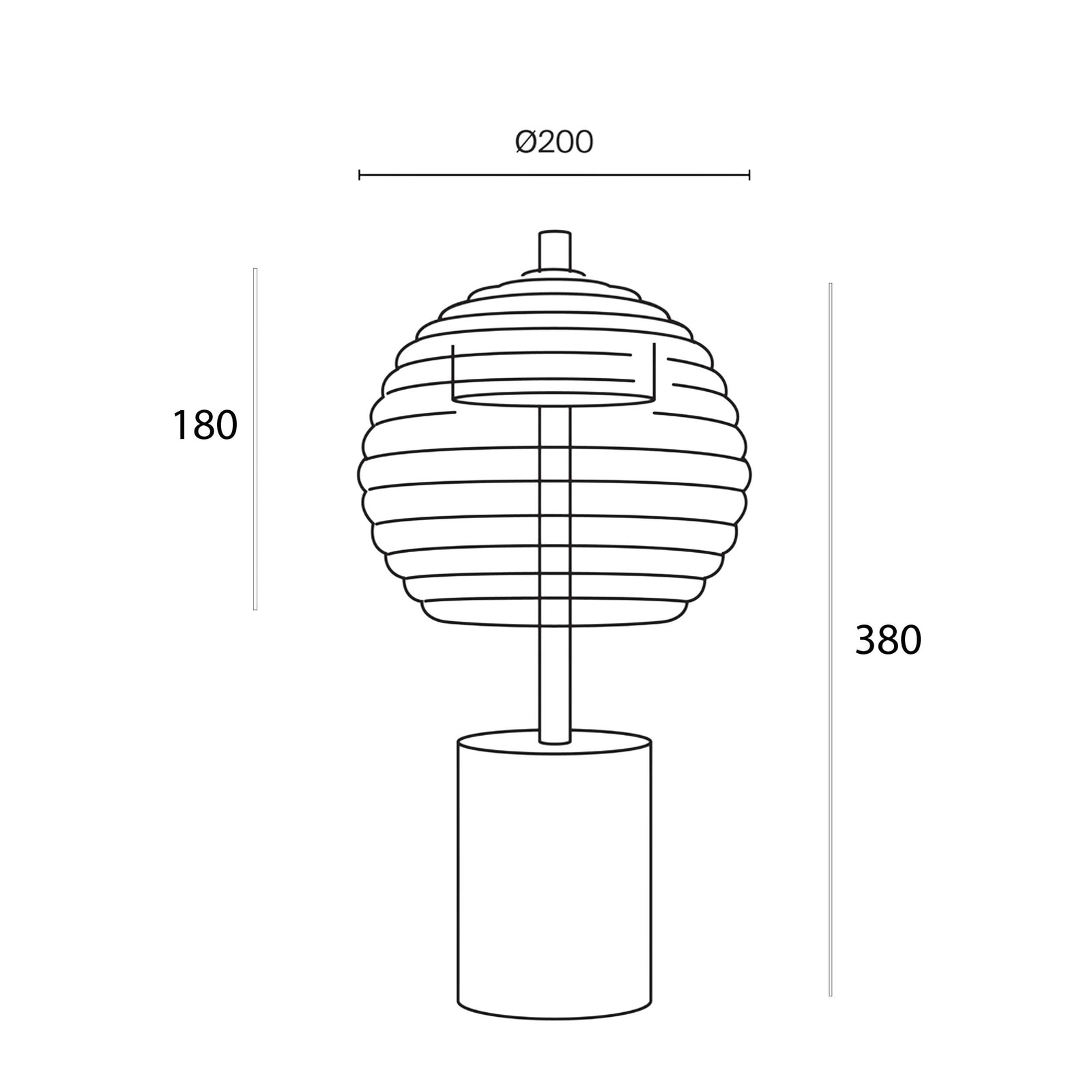Maytoni Mystic LED bordlampe