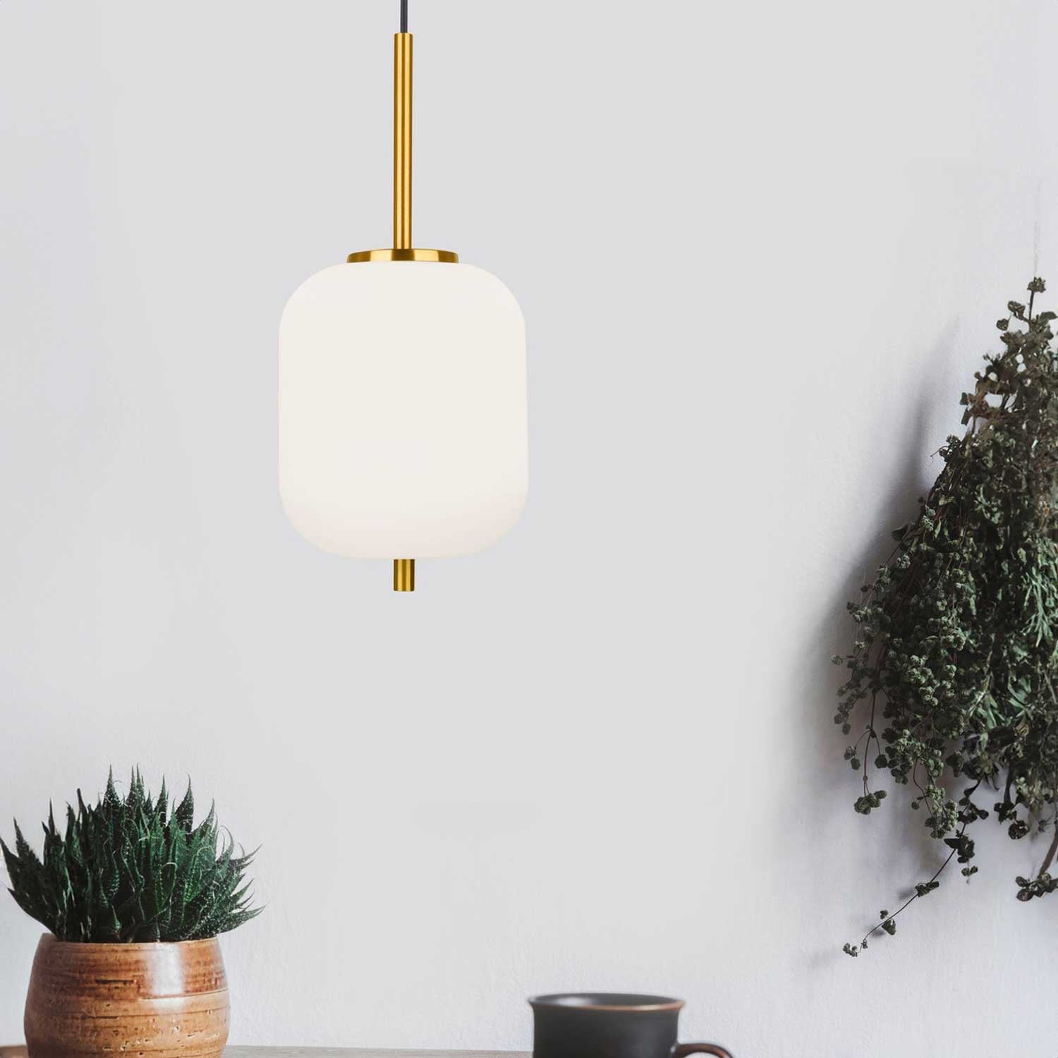 Nova Luce Lato E14 skleněné závěsné svítidlo