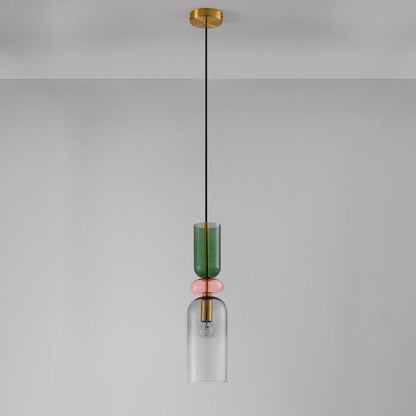 Nova Luce Murano E14 skleněné závěsné svítidlo