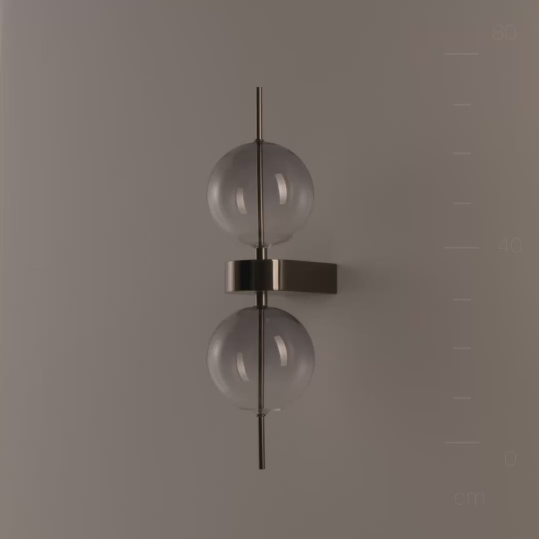 Maytoni Double Moon LED-væglampe