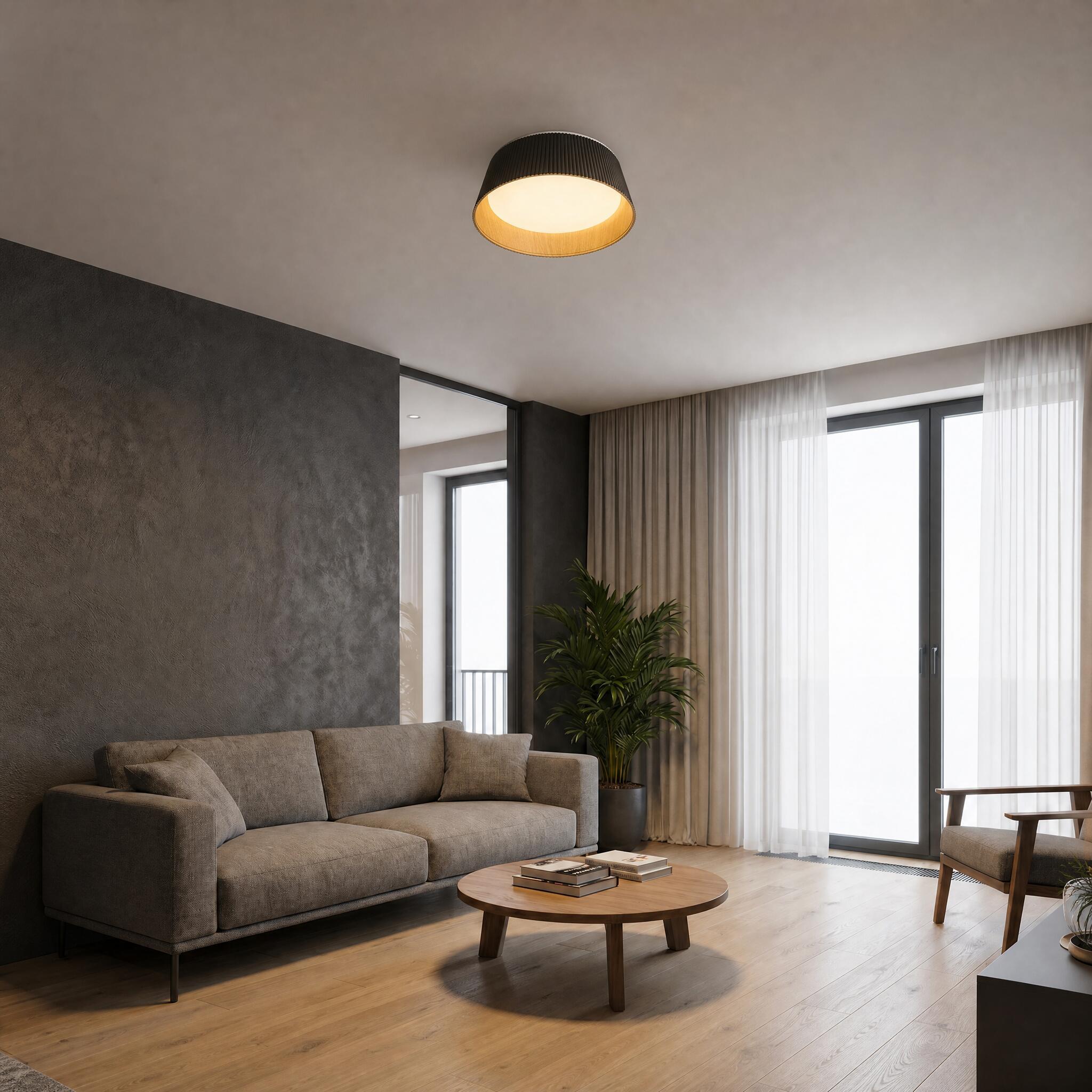 VK Light Aelia Wood LED-loftslampe