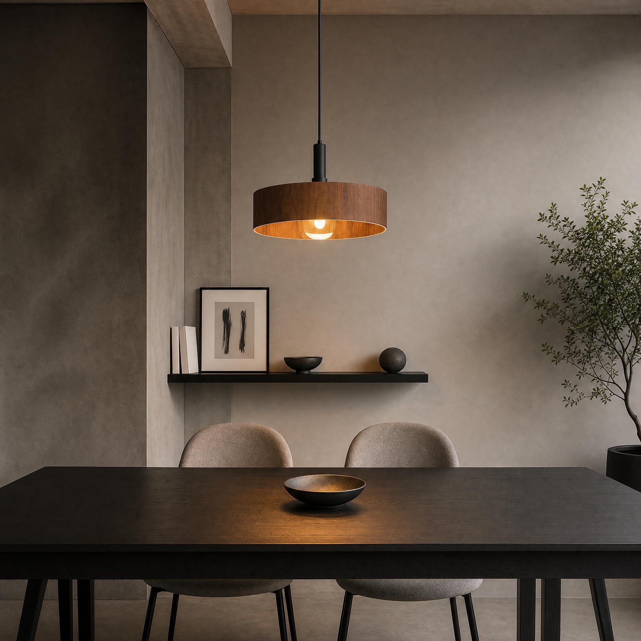 VK Light Halo E27 pendel, rund