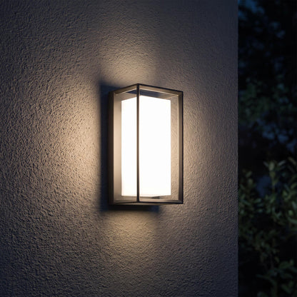 VK Light Neon LED-væglampe IP65, rektangulær