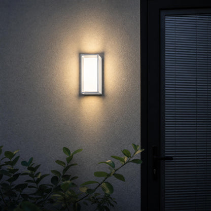 VK Light Neon LED-væglampe IP65, rektangulær