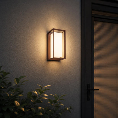 VK Light Neon LED-væglampe IP65, rektangulær